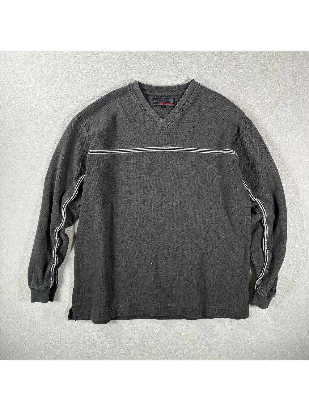 Vintage Y2K Point Zero Striped Surf Style Sweater